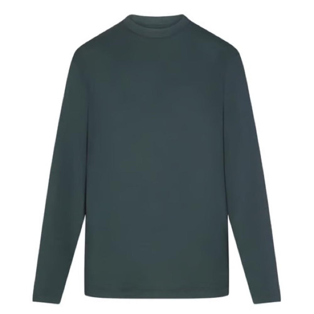 SKIMS BOYFRIEND LONG SLEEVE T-SHIRT | CYPRESS / XXS